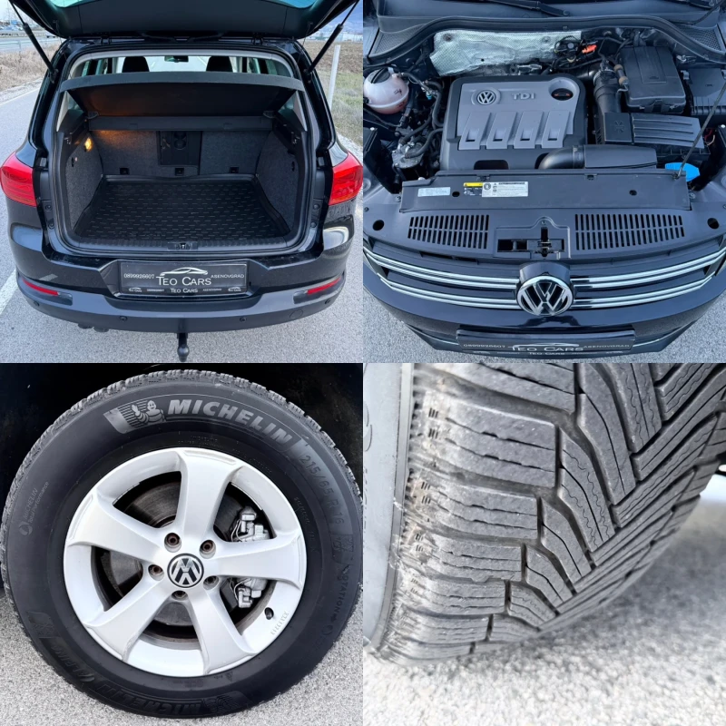 VW Tiguan 2.0 TDI / FULL / LED / 4MOTION / NAVI / PANORAMA , снимка 17 - Автомобили и джипове - 53540186