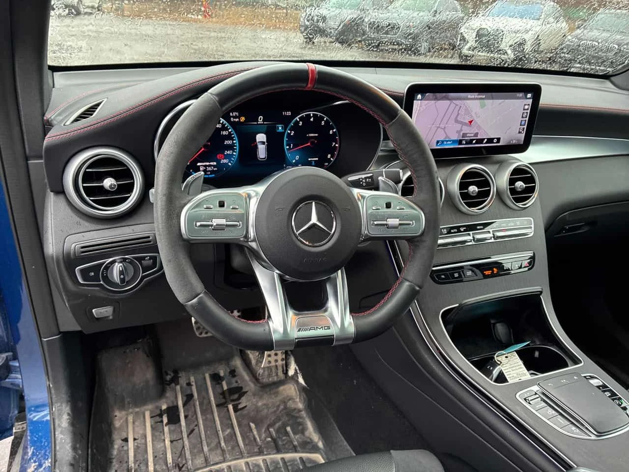 Mercedes-Benz GLC AMG 43 / DISTRONIC / 360 / КЛИП НА МОТОРА , снимка 13 - Автомобили и джипове - 54313021