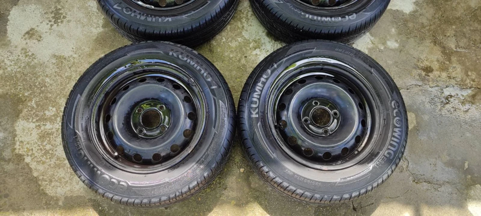 Гуми с джанти Kumho 185/65R14, снимка 3 - Гуми и джанти - 54810689