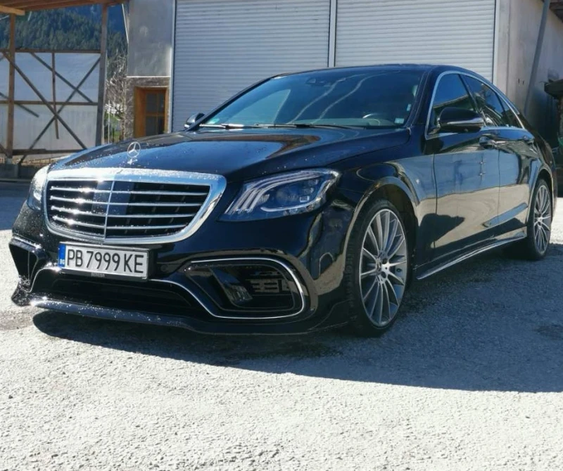 Mercedes-Benz S 350 FACE-BRABUS-4X4, снимка 1 - Автомобили и джипове - 49394108