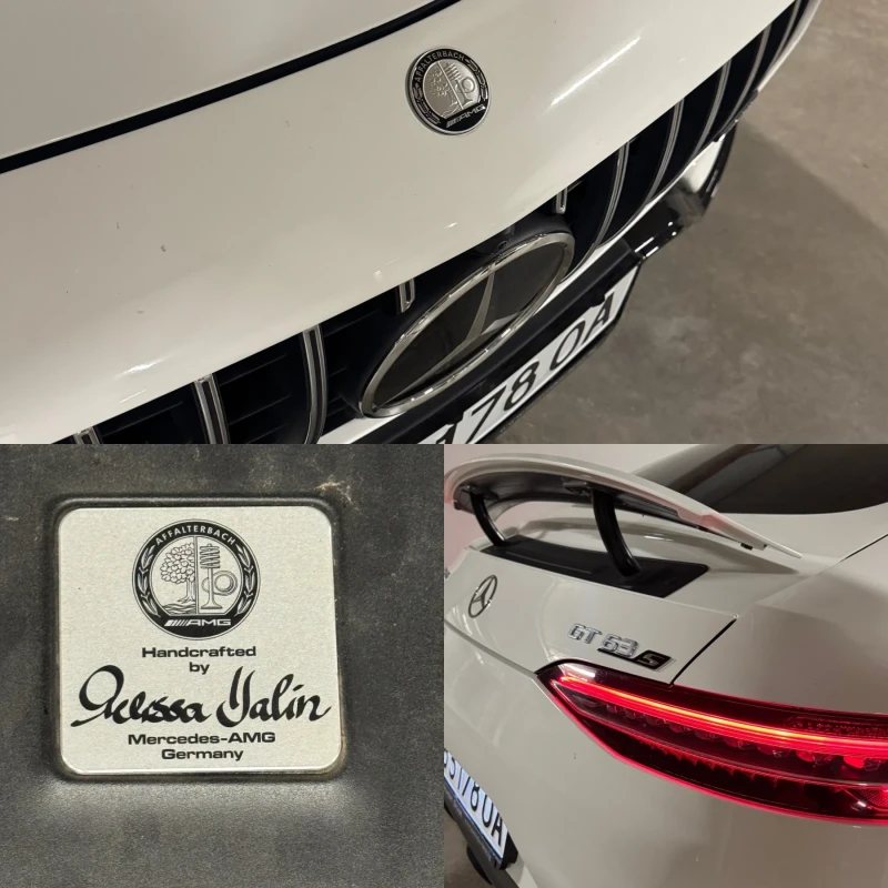 Mercedes-Benz AMG GT 63/CARBON/DISTR/360/BURM/4MATIC+ , снимка 15 - Автомобили и джипове - 52778438