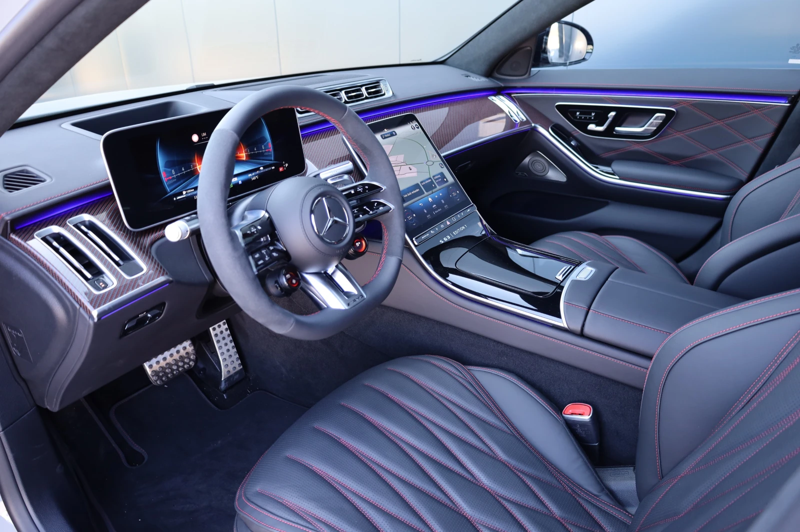 Mercedes-Benz S 63 AMG 63E AMG* EDITION 1* PERFORMANCE* CERAMIC* , снимка 9 - Автомобили и джипове - 53688001