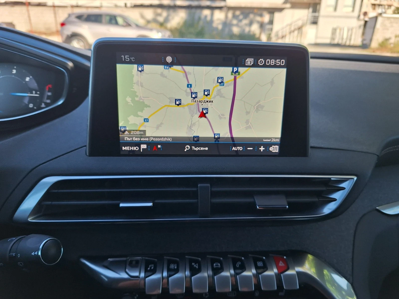 Peugeot 3008 1.6d* GT-LINE/НАВИ/КАМЕРА/СТАРТ-СТОП/ ЛЕД/6ск* , снимка 10 - Автомобили и джипове - 56215681