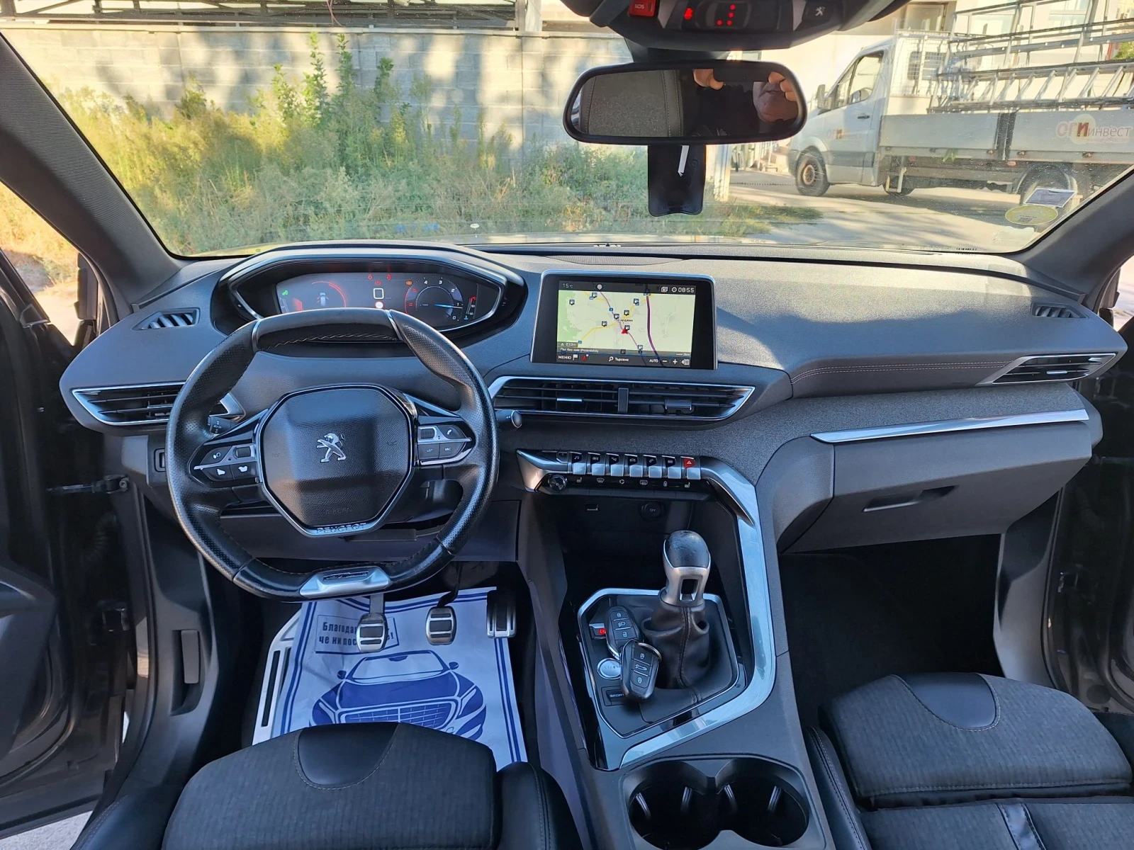 Peugeot 3008 1.6d* GT-LINE/НАВИ/КАМЕРА/СТАРТ-СТОП/ ЛЕД/6ск* , снимка 9 - Автомобили и джипове - 56215681
