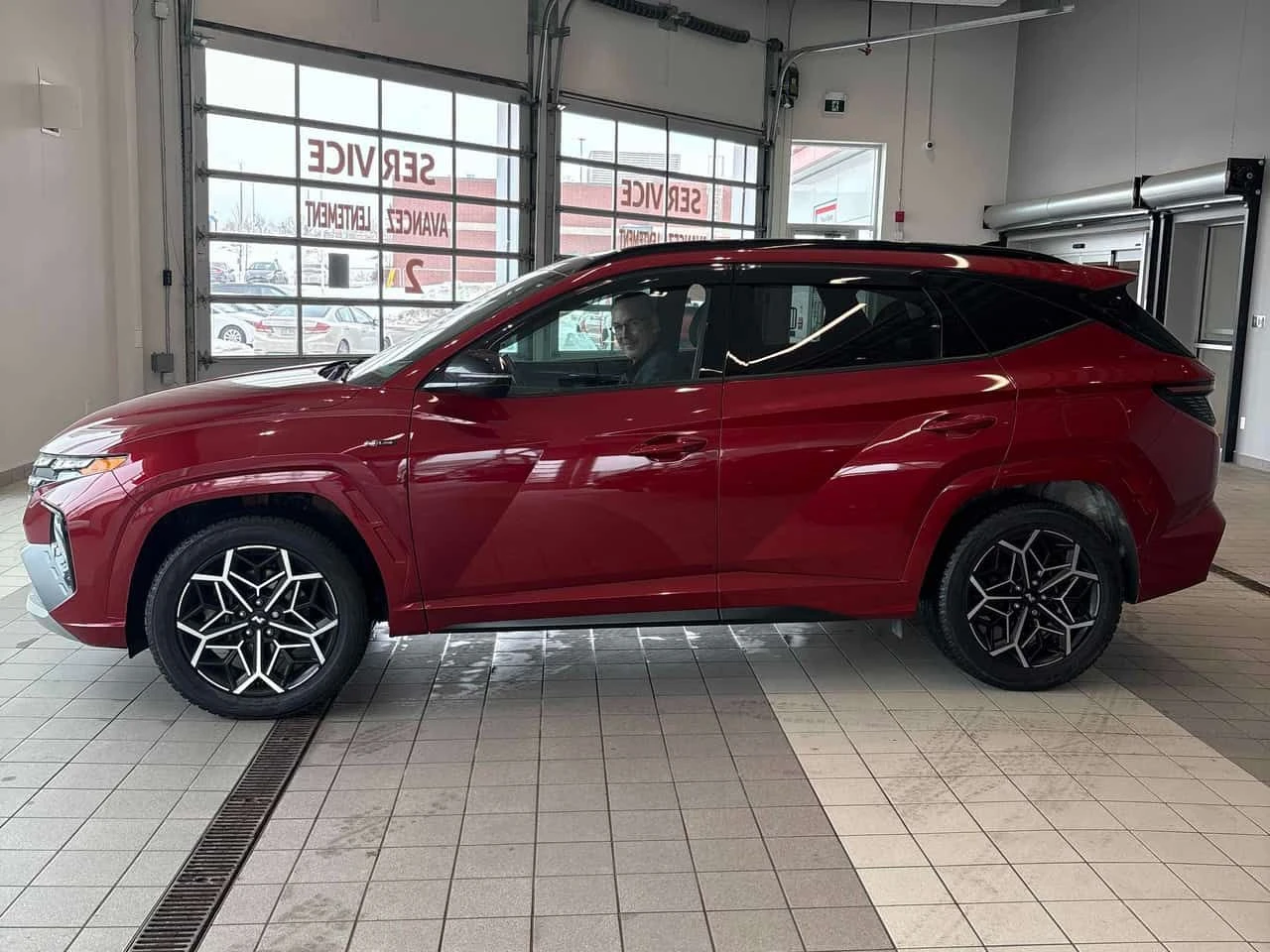 Hyundai Tucson  N Line /CARFAX/Кожа/Подгрев/Панорама/2 Ключа, снимка 3 - Автомобили и джипове - 53832033