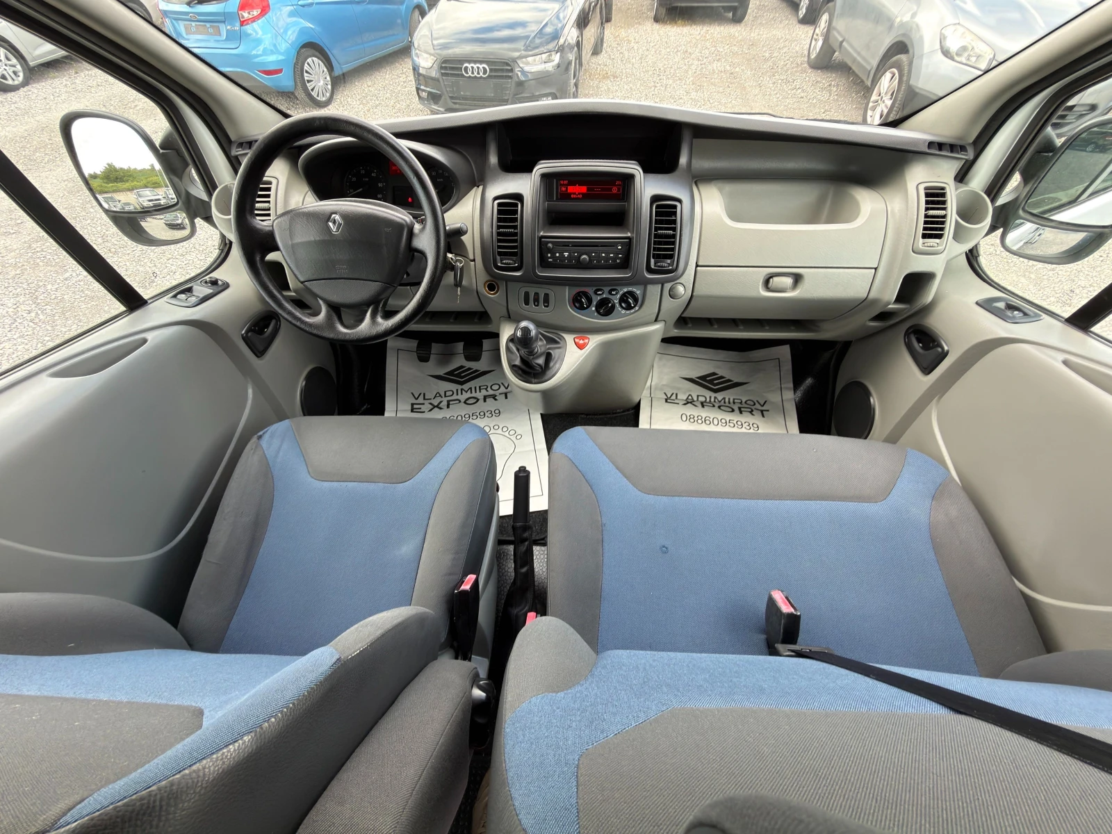 Renault Trafic 2.0d ЕВРО5B/6МЕСТА/БЕЗ РЪЖДА/ ДЪЛГА БАЗА, снимка 9 - Бусове и автобуси - 54595663