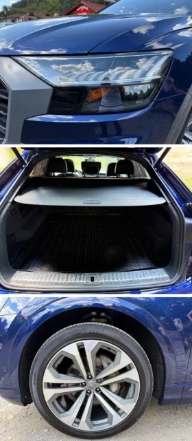 Audi Q8 55TFSI/S-line/360/Head-Up/ВАКУМ/Завиващ заден мост - 81900 лв. - 78086637 17