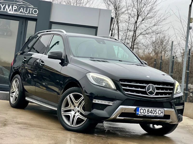 Mercedes-Benz ML 350 * AMG* EDITION1* DESIGNO* ПОДГРЕВ* ОБДУХВАНЕ* ОБСЛ, снимка 3 - Автомобили и джипове - 48217866