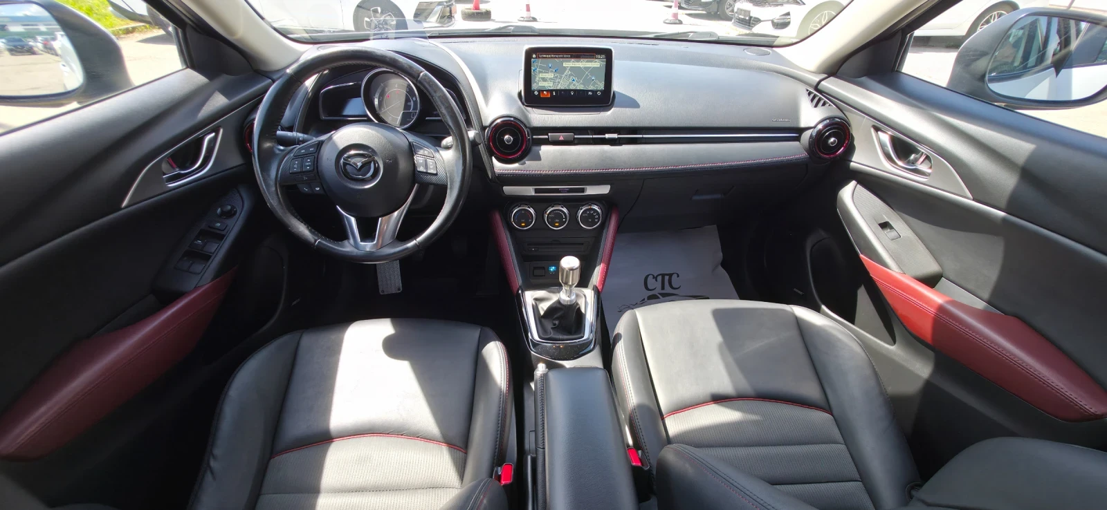 Mazda CX-3 1.5D SKAYACTIV 105k.c UNIKAT ITALIA EURO 6B , снимка 12 - Автомобили и джипове - 54672741