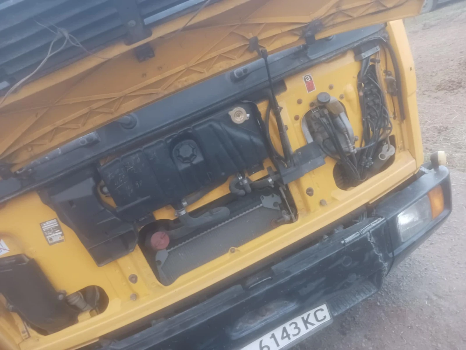 Mercedes-Benz 1117 Тристранен самосвал MEILLER KIPPER 4метра, снимка 14 - Камиони - 55956273