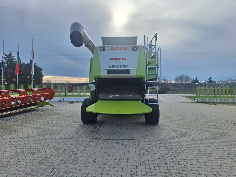 Комбайн Claas LEXION 580 TT + V 9.00, снимка 4 - Селскостопанска техника - 52558082