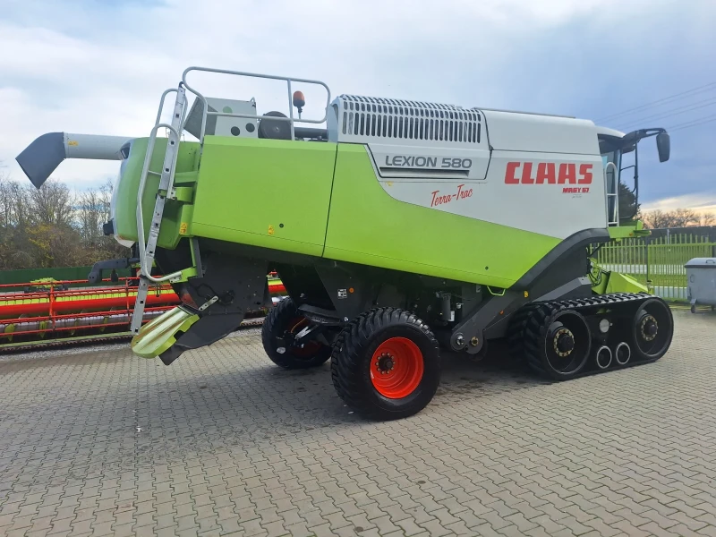 Комбайн Claas LEXION 580 TT + V 9.00, снимка 3 - Селскостопанска техника - 52558082