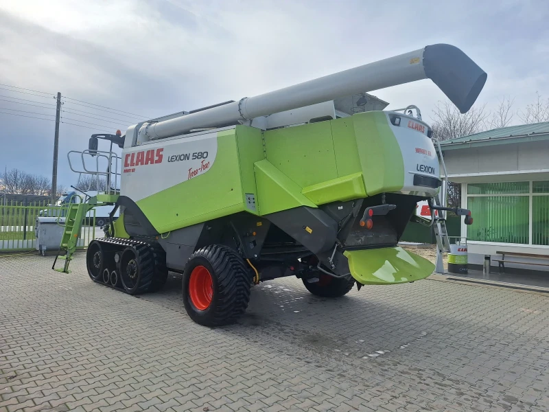 Комбайн Claas LEXION 580 TT + V 9.00, снимка 5 - Селскостопанска техника - 52558082