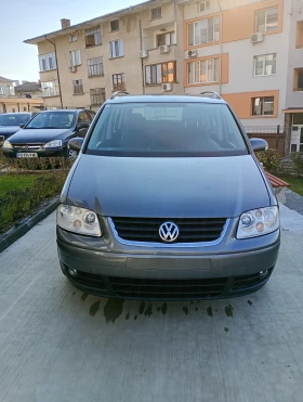 VW Touran 1.9 TDI 105Hp 6ск 7места Подгреви Уникат, снимка 2