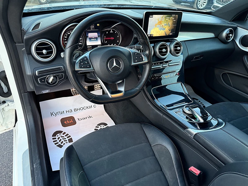 Mercedes-Benz C 220 AMG-PANORAMA-LED-BIXENON-9скорости-163218км !!!, снимка 10 - Автомобили и джипове - 50704677