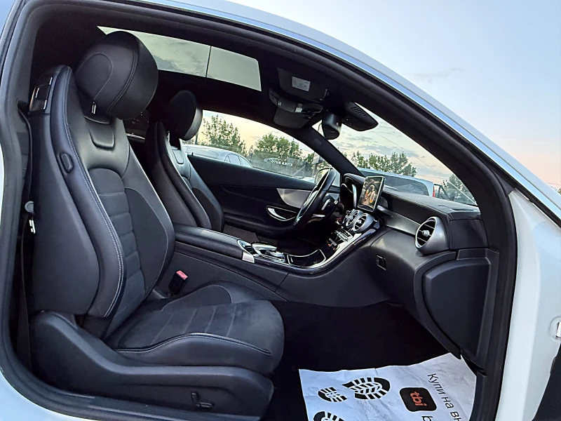 Mercedes-Benz C 220 AMG-PANORAMA-LED-BIXENON-9скорости-163218км !!!, снимка 12 - Автомобили и джипове - 50704677