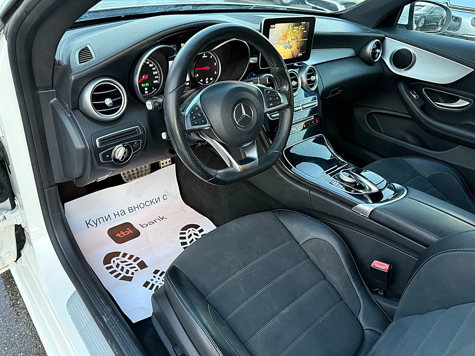 Mercedes-Benz C 220 AMG-PANORAMA-LED-BIXENON-9скорости-163218км !!! - изображение 9