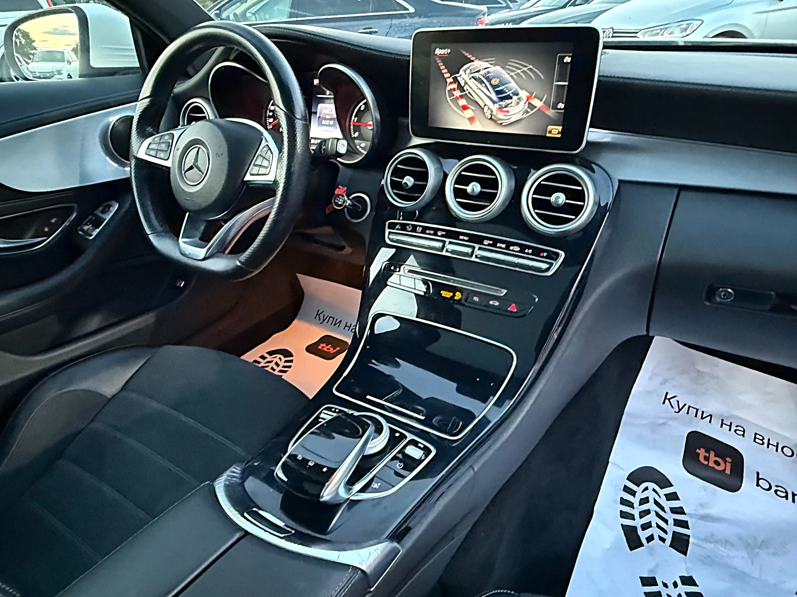 Mercedes-Benz C 220 AMG-PANORAMA-LED-BIXENON-9-163218 !!! | Mobile.bg   13