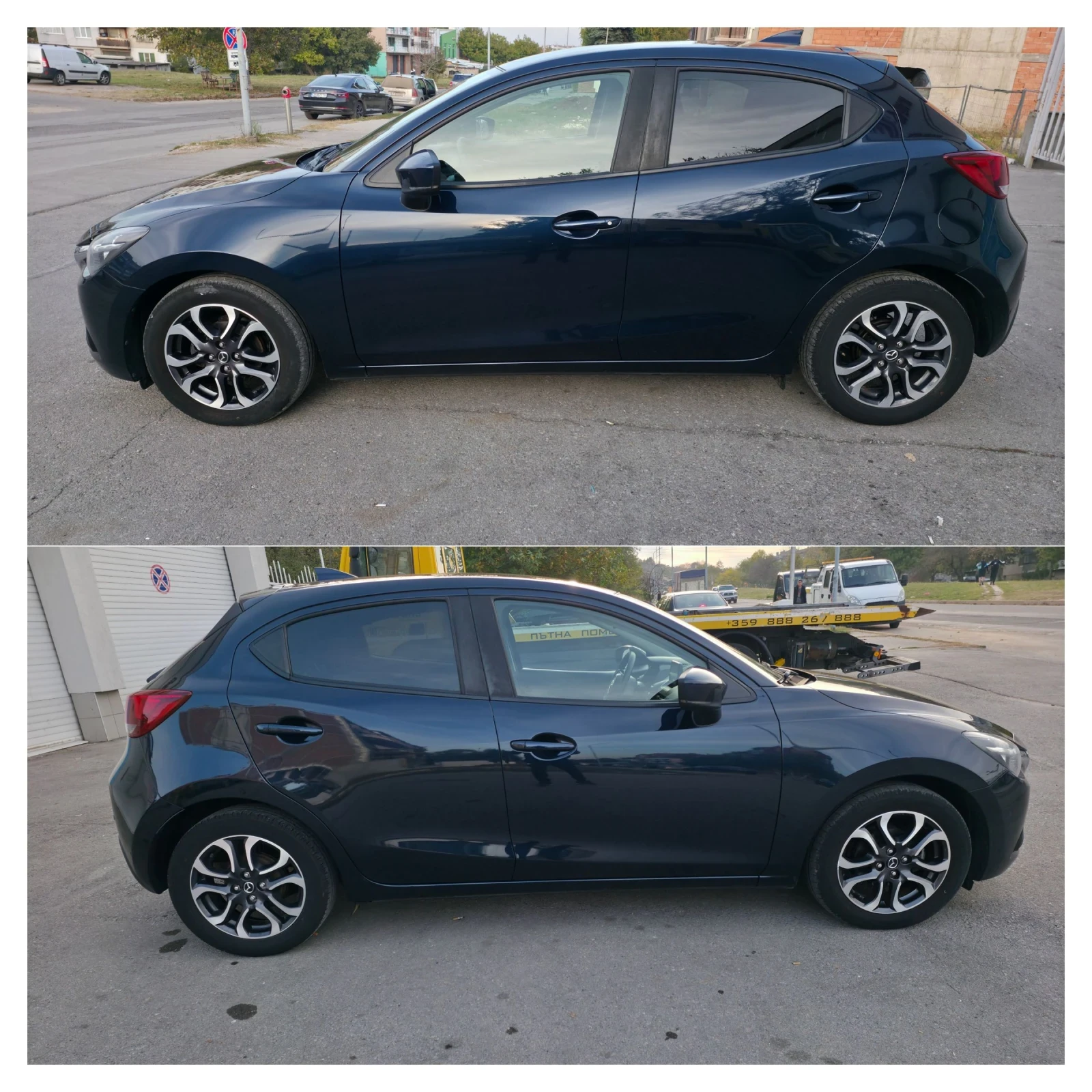 Mazda 2 /1.5 i/90КС./НАВИ/ПАРКТРОНИК/МЪРТВА ТОЧКА - изображение 7