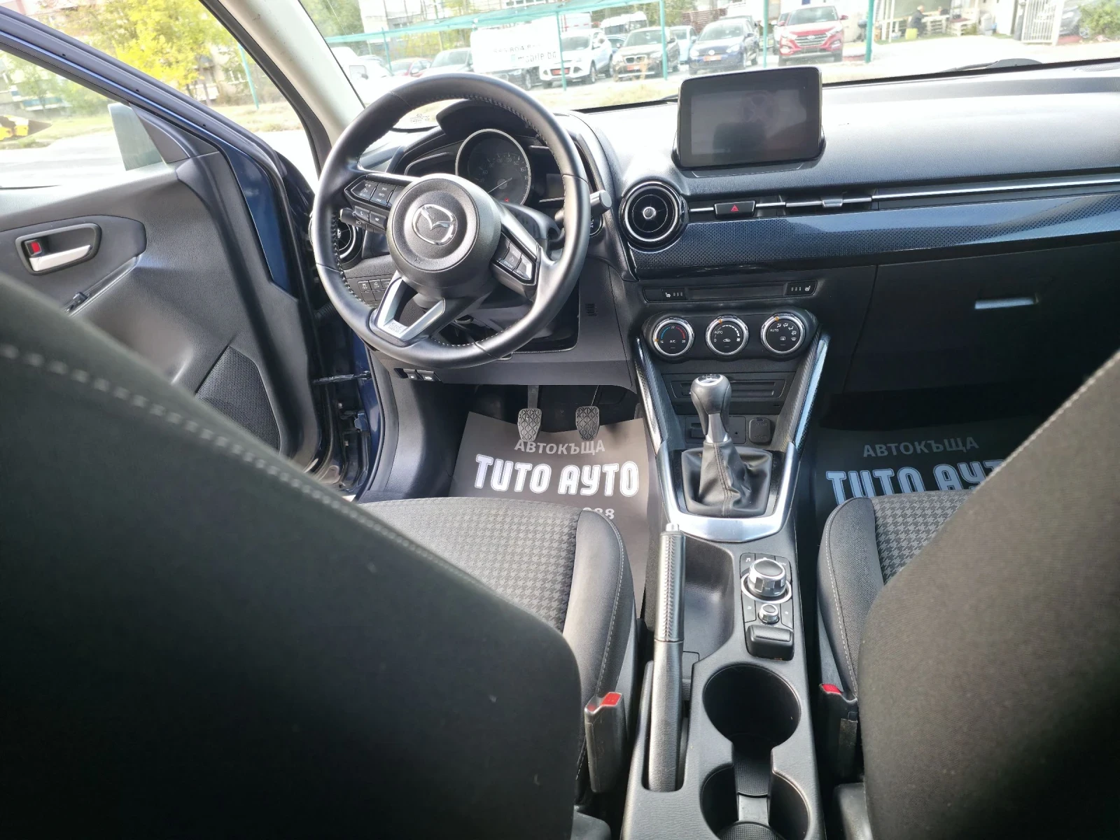 Mazda 2 /1.5 i/90КС./НАВИ/ПАРКТРОНИК/МЪРТВА ТОЧКА - изображение 10