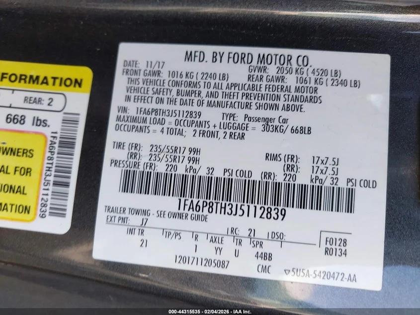 Ford Mustang 2.3l Ecoboost, снимка 9 - Автомобили и джипове - 53907608