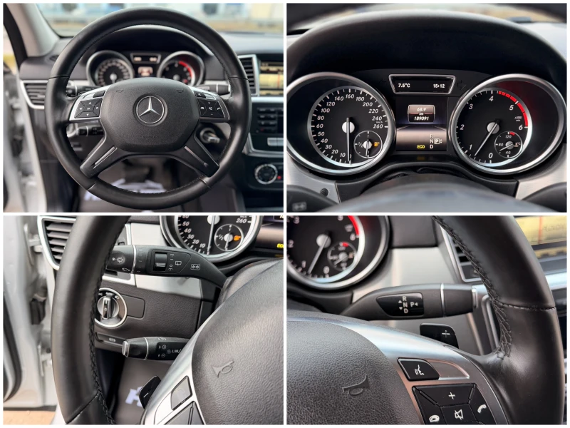 Mercedes-Benz ML 350 BlueTEC= 4Matic= AMG= Airmatic= Камера= , снимка 15 - Автомобили и джипове - 52887622