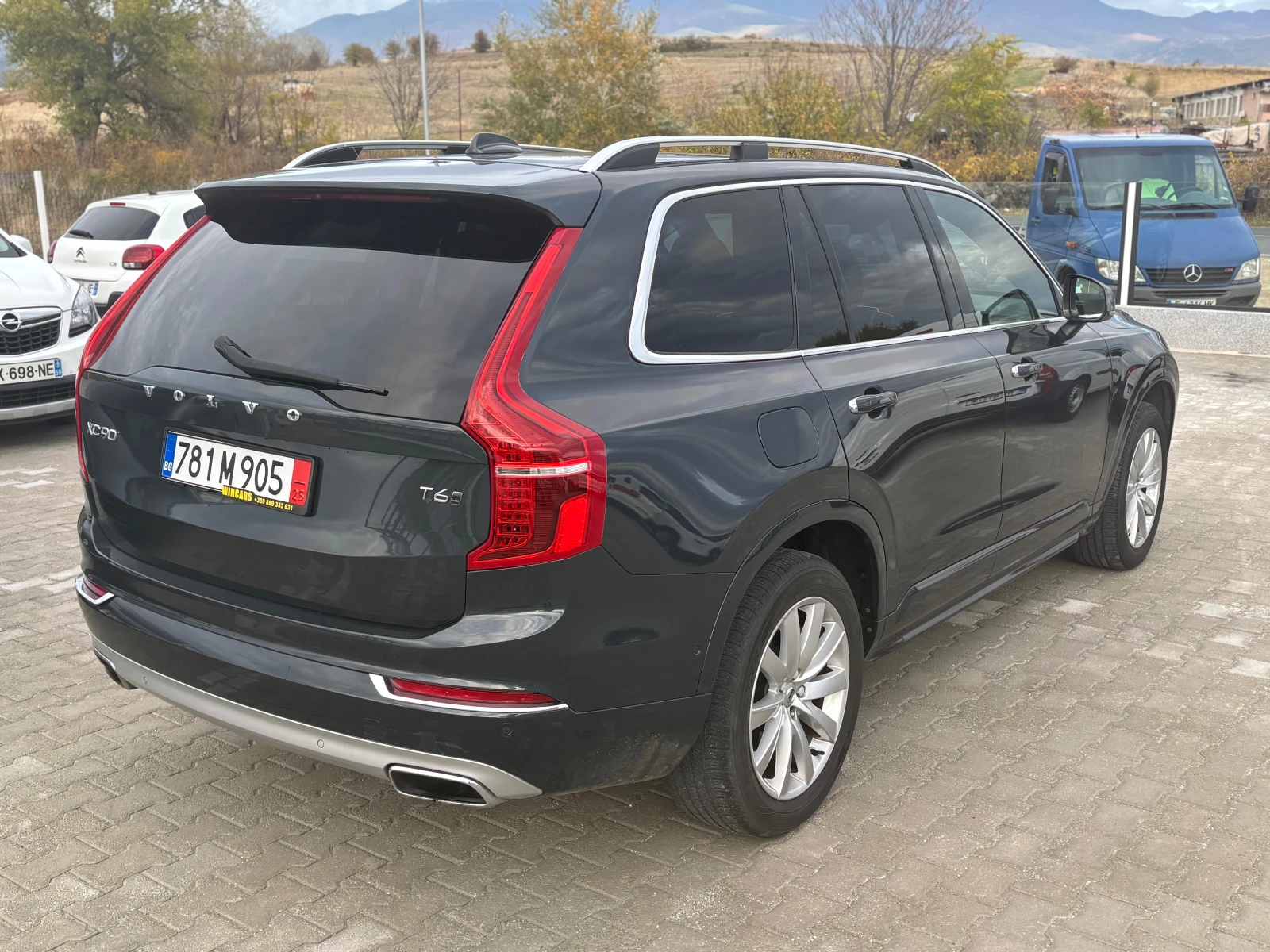 Volvo Xc90 75000 КМ РЕАЛНИ/360 Камера/Панорама/Подгрев, снимка 6 - Автомобили и джипове - 53718734