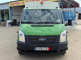 Ford Transit 2.2TDCi 155кс Климатик* 3.2метра каросерия* , снимка 2