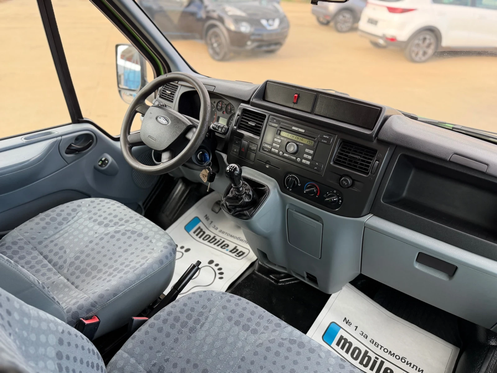 Ford Transit 2.2TDCi 155кс Климатик* 3.2метра каросерия* , снимка 9 - Бусове и автобуси - 56109197
