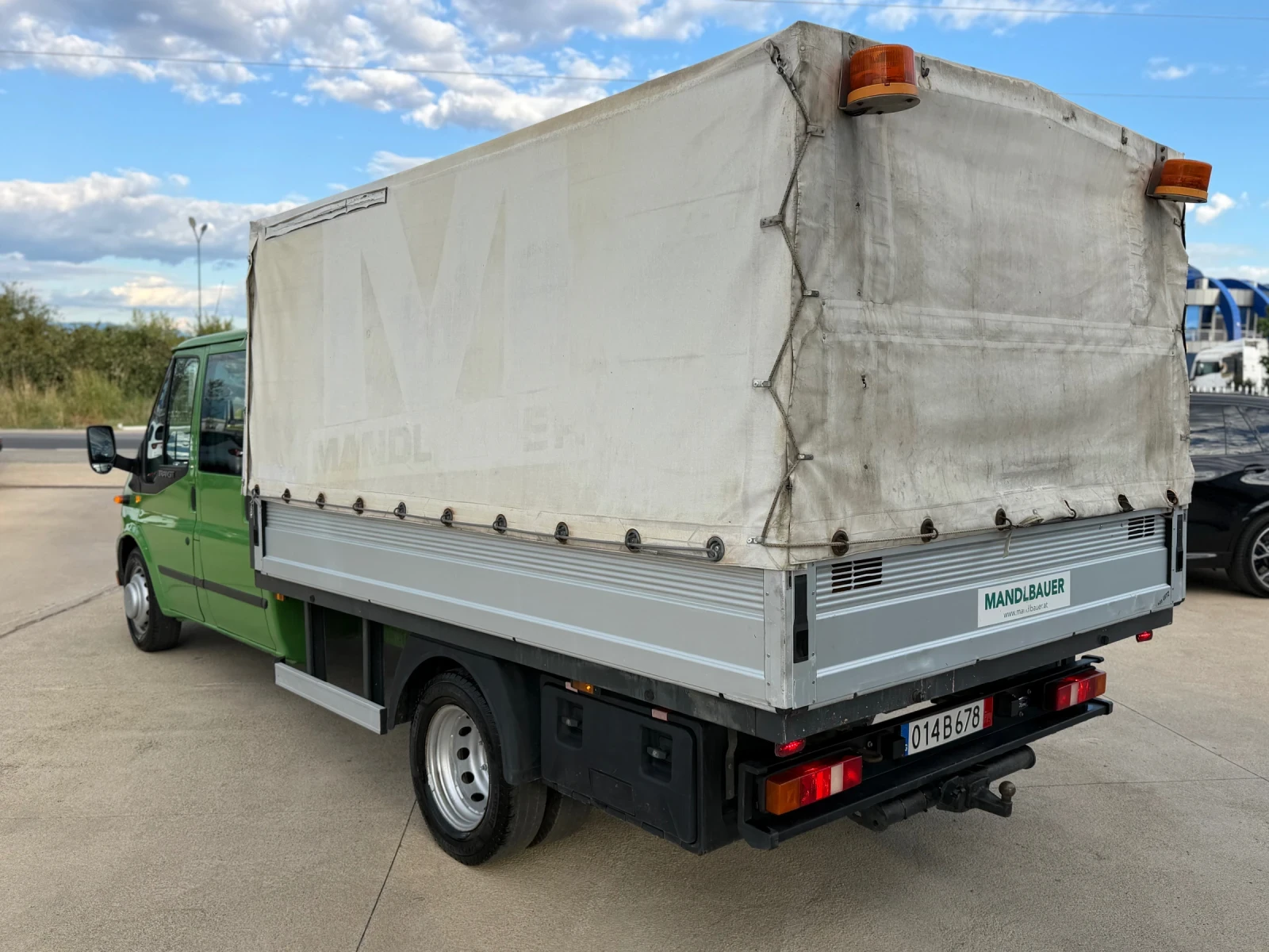 Ford Transit 2.2TDCi 155кс Климатик* 3.2метра каросерия* , снимка 12 - Бусове и автобуси - 56109197