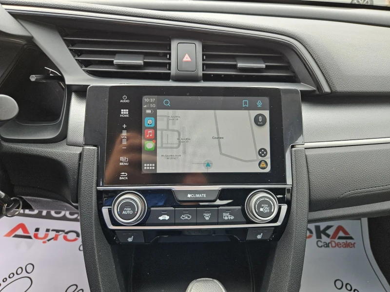 Honda Civic 2.0i-160kc= АВТОМАТ= 166.000км= CAR PLAY= КАМЕРА, снимка 16 - Автомобили и джипове - 52171635