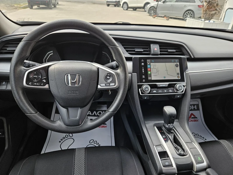 Honda Civic 2.0i-160kc= АВТОМАТ= 166.000км= CAR PLAY= КАМЕРА, снимка 11 - Автомобили и джипове - 52171635