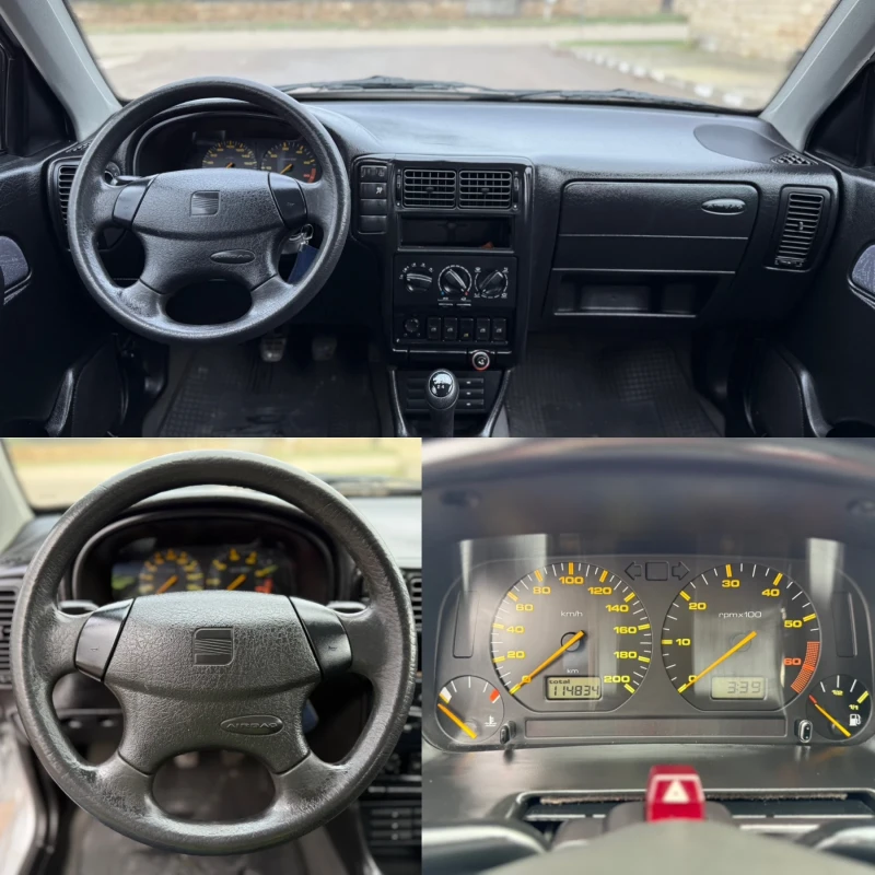 Seat Cordoba 1.6i/75кс* Климатик* , снимка 14 - Автомобили и джипове - 52809440