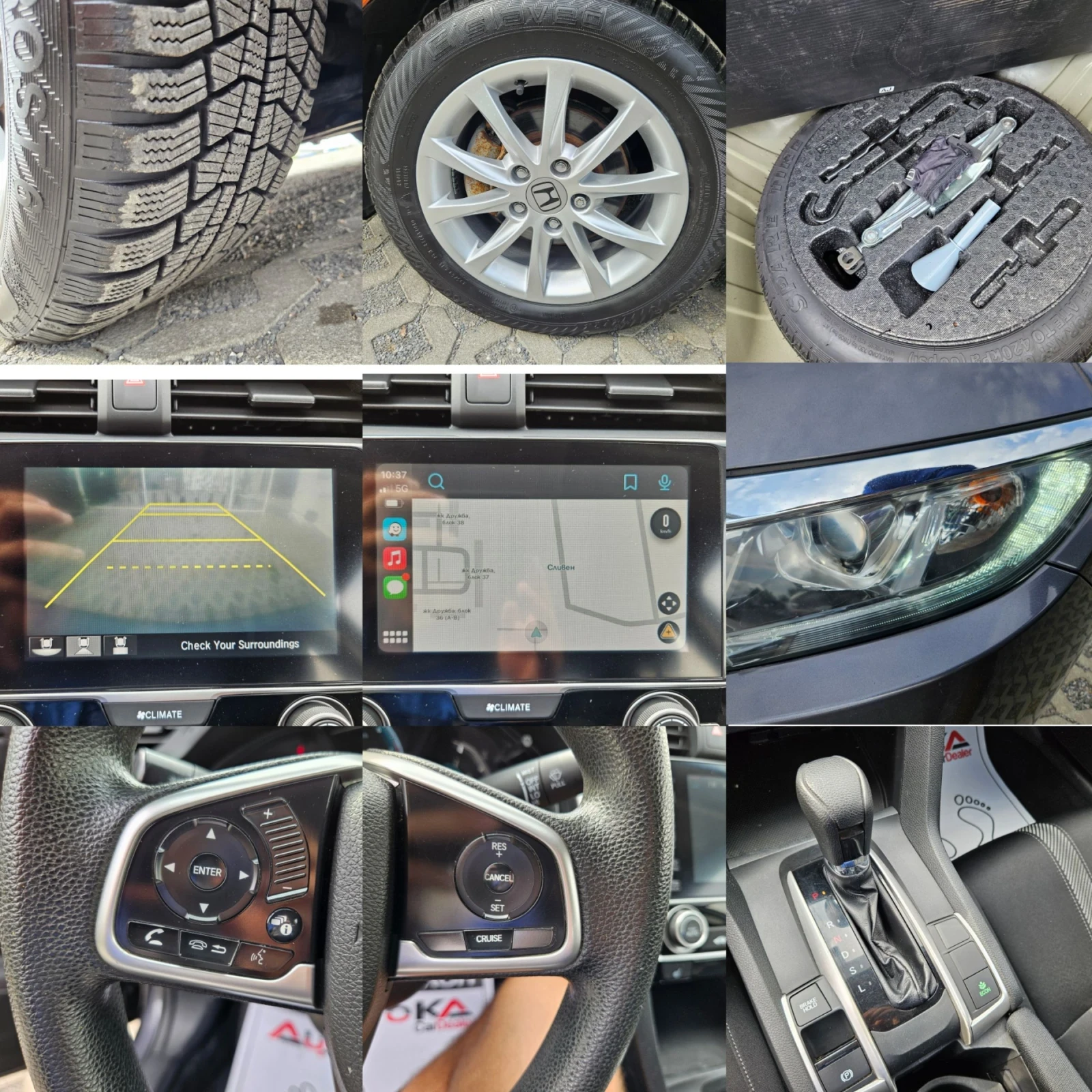 Honda Civic 2.0i-160kc= = 166.000= CAR PLAY=  | Mobile.bg   17