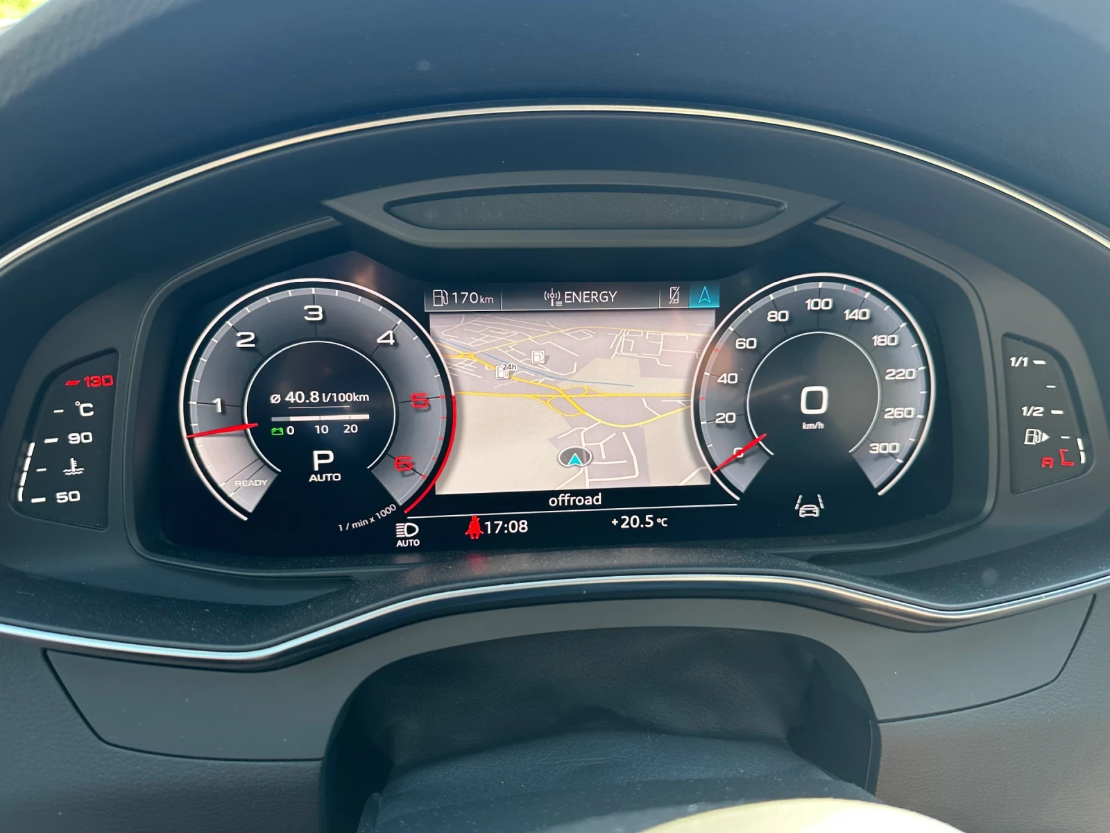 Audi A6 50TDI Quattro* Matrix* 360cam* 3xS-Line* B&O, снимка 12 - Автомобили и джипове - 54713946