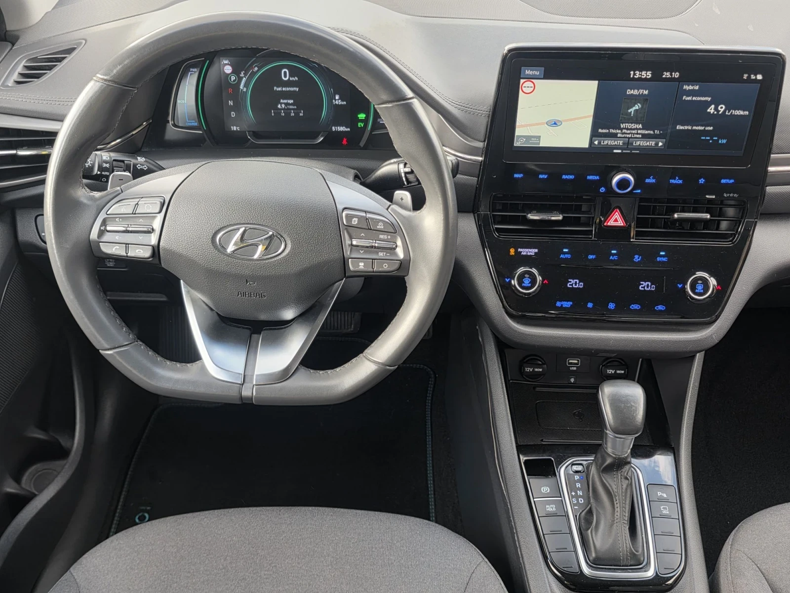 Hyundai Ioniq 1.6i HYBRID/ FACELIFT/ 141hlp/ 52000km | Mobile.bg � ����������� 11