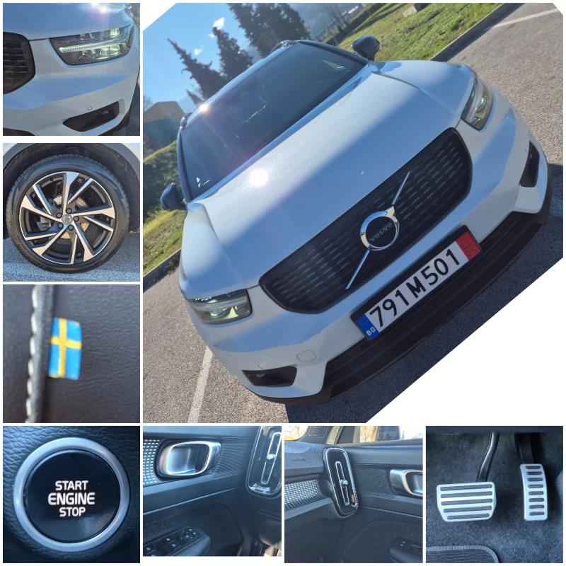 Volvo XC40 * R-Design * LUX * Пълна сервизна история* , снимка 13 - Автомобили и джипове - 52426387