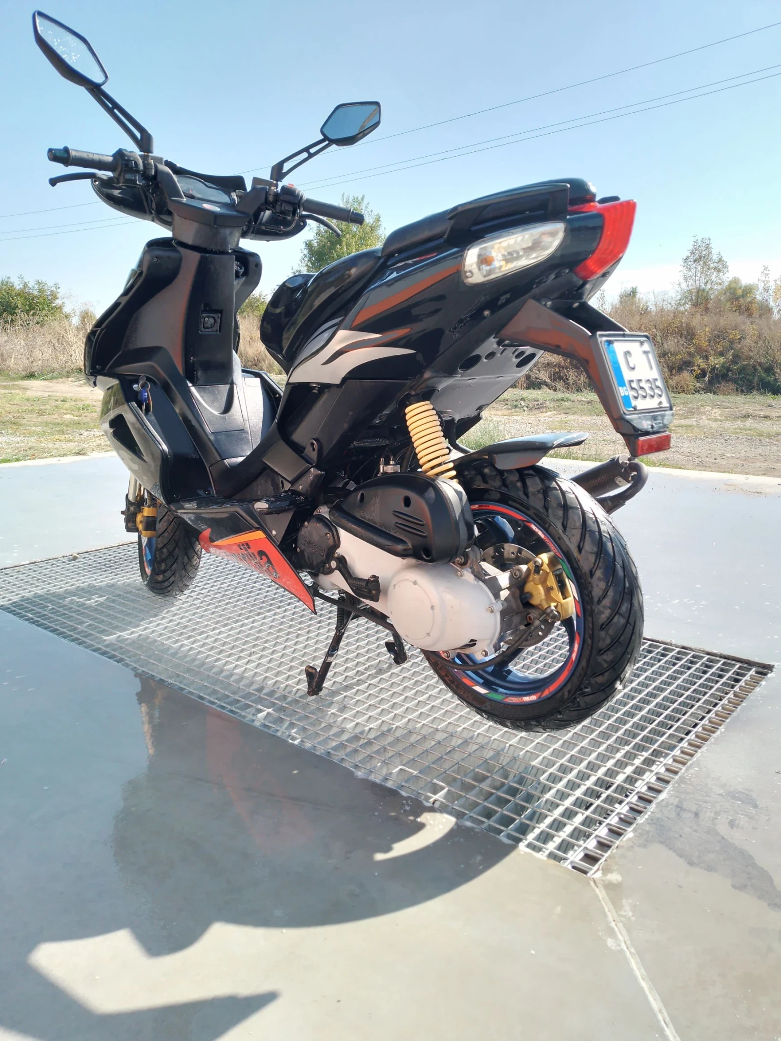 Aprilia Sr Силов тунинг - изображение 3