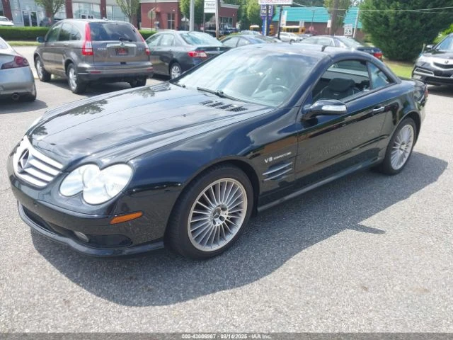 Mercedes-Benz SL 55 AMG ПОДГРЕВ* ОБДУХВАНЕ* МАСАЖ* КАМЕРА* КЕЙЛЕС - изображение 3