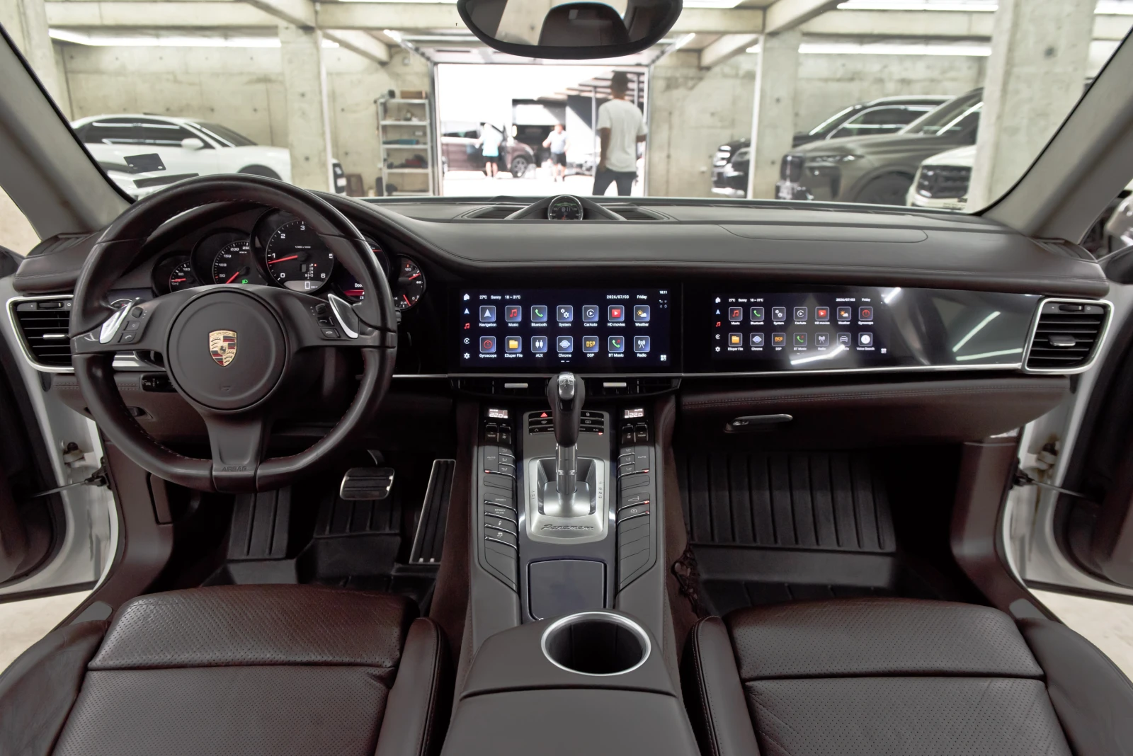Porsche Panamera 3.0D* GTS* Android* , снимка 14 - Автомобили и джипове - 55165135