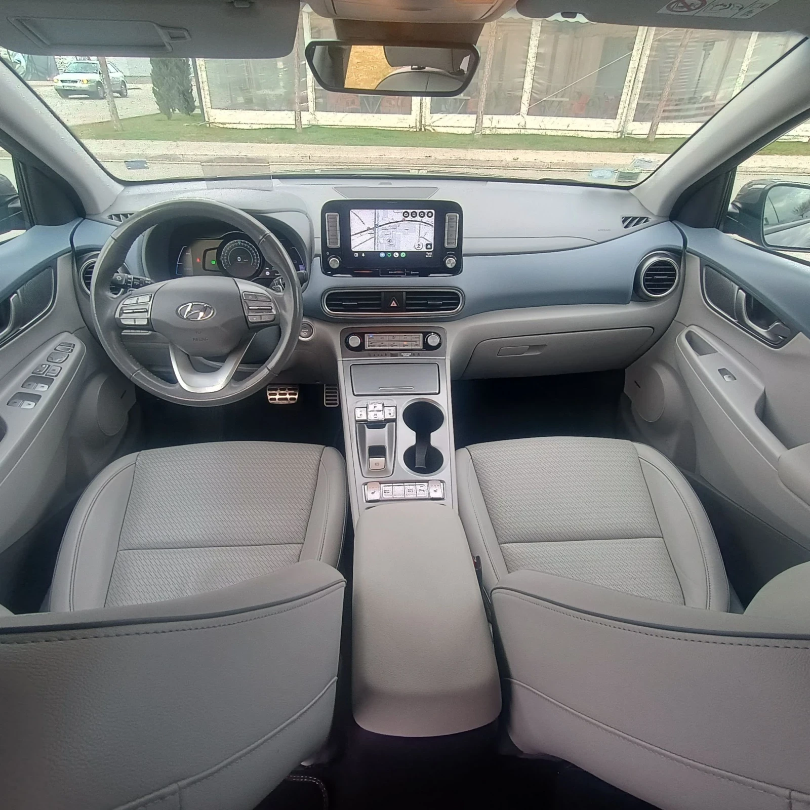 Hyundai Kona 64kw, PREMIUM, Teрмопомпа, снимка 12 - Автомобили и джипове - 53921595