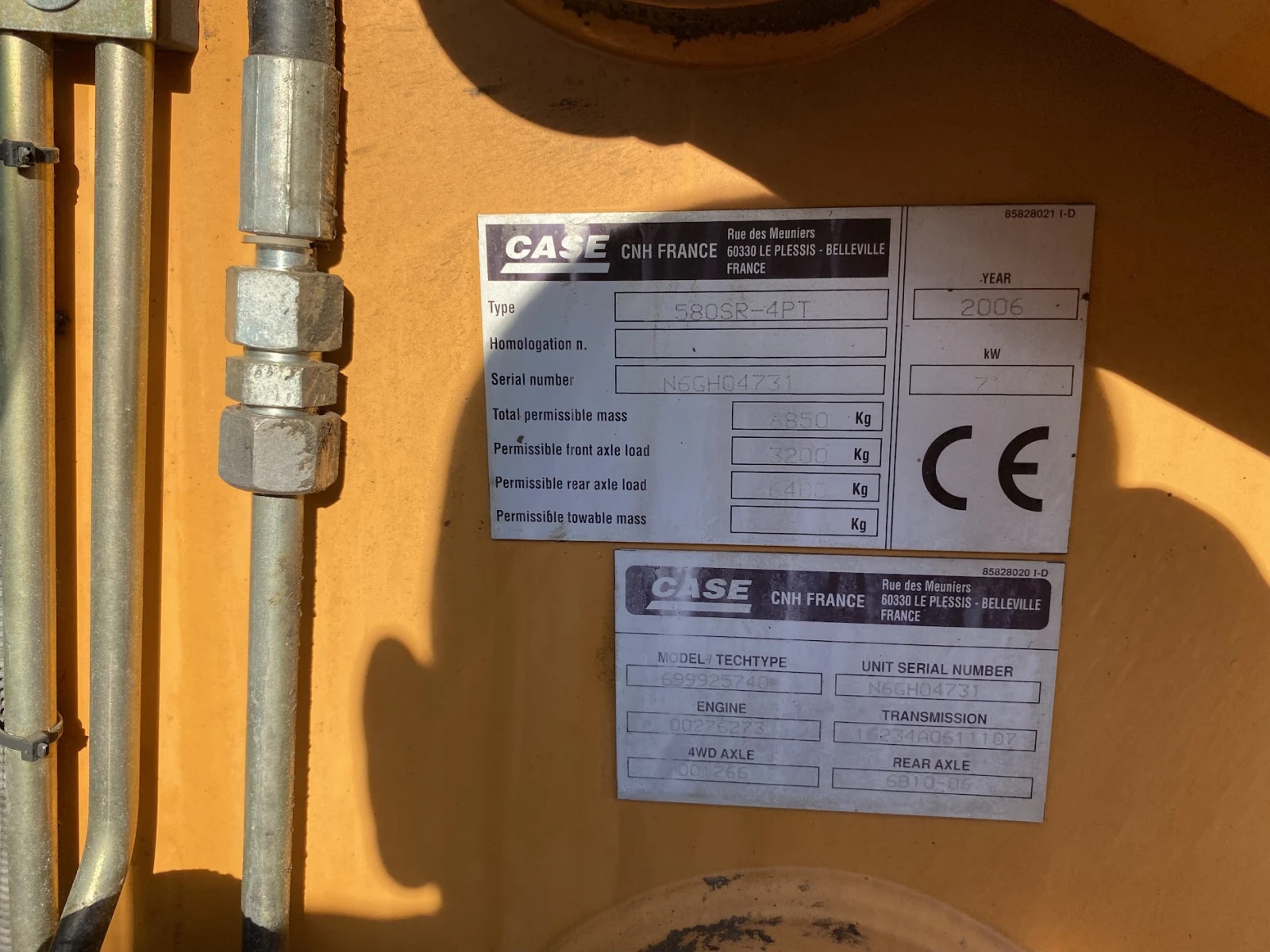 Багер Case 580 SR - изображение 7