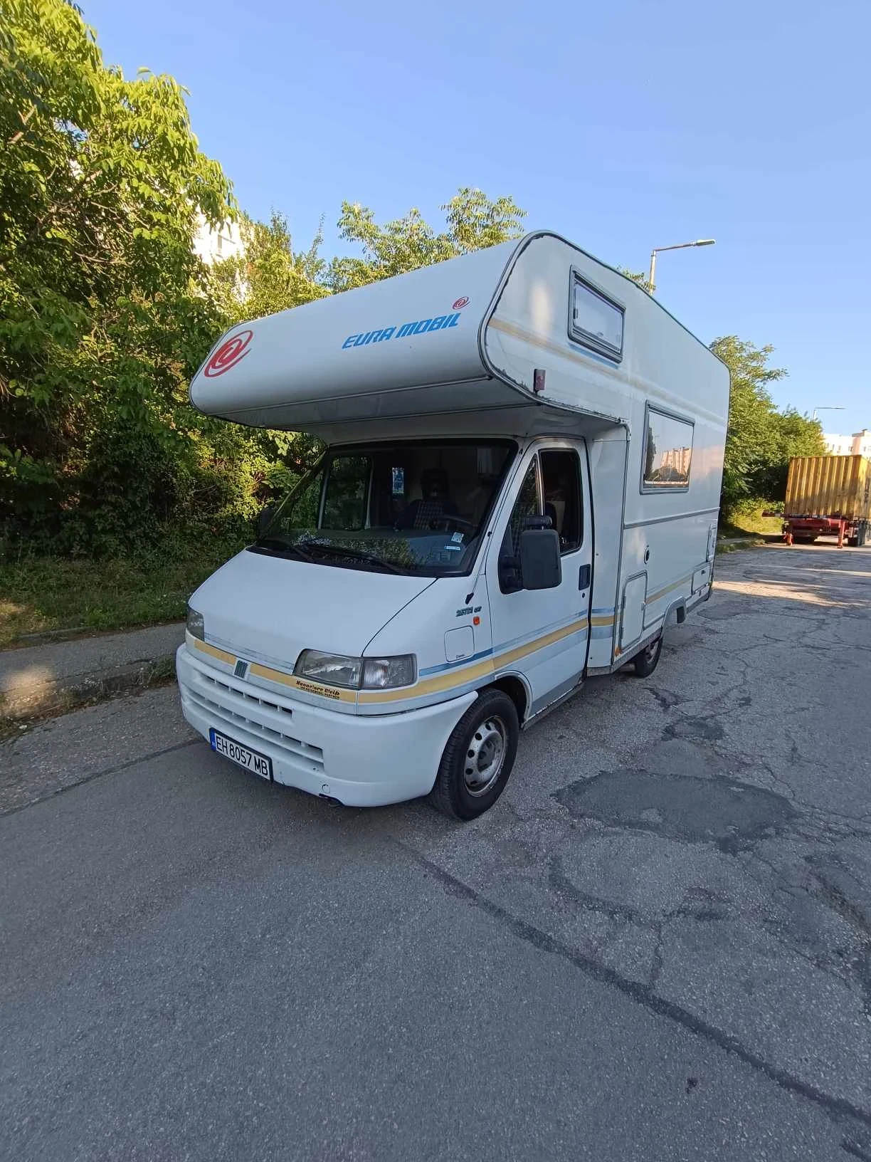 Кемпер Euramobil Fiat Ducato, снимка 5 - Каравани и кемпери - 55583152