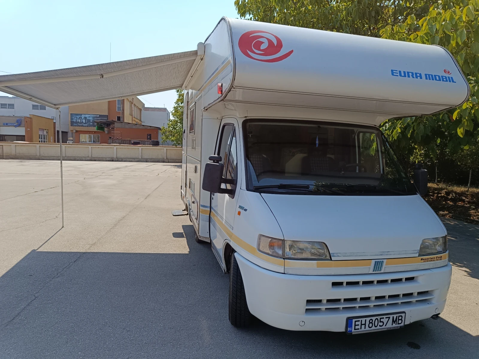 Кемпер Euramobil Fiat Ducato, снимка 2 - Каравани и кемпери - 55583152