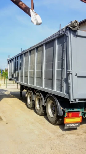 Полуремарке Fruehauf CRANE - 48 м³ | 1998 г. | Готово за работа, снимка 3