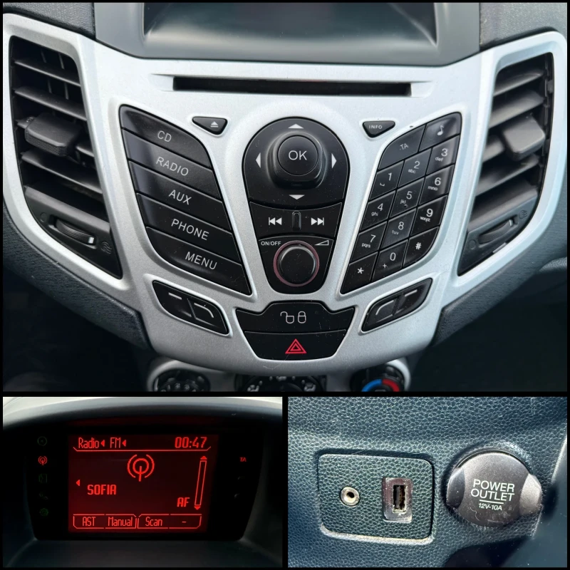 Ford Fiesta 1.6 TDCi/95kc/Серв.история/EURO 5B, снимка 11 - Автомобили и джипове - 49924803