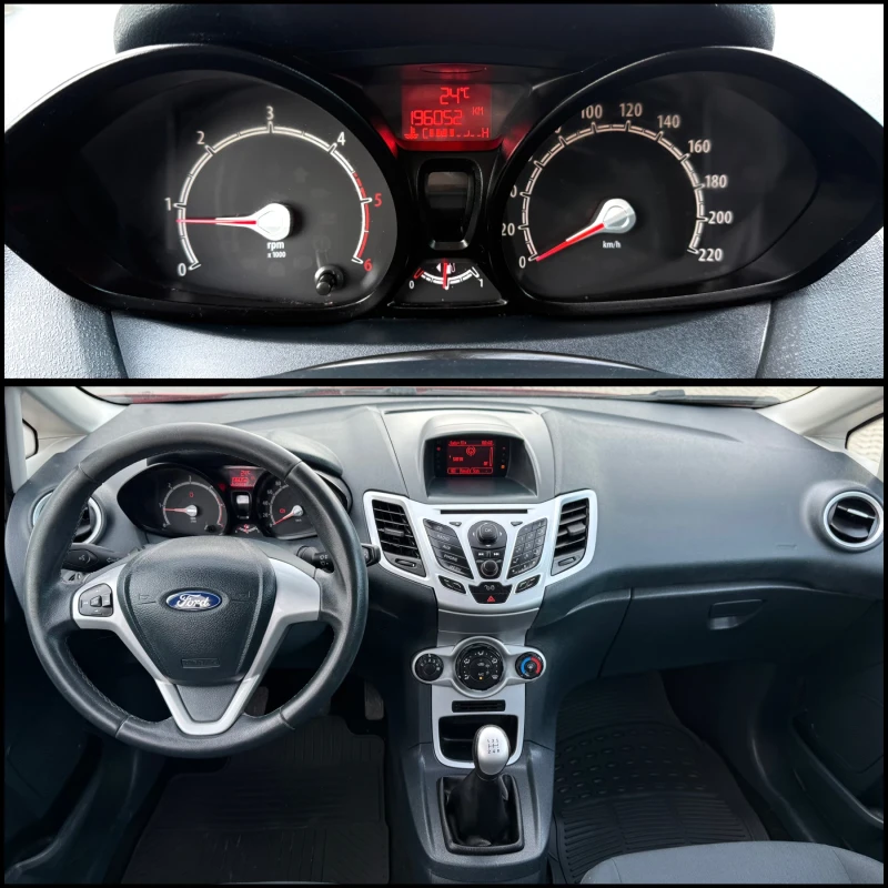 Ford Fiesta 1.6 TDCi/95kc/Серв.история/EURO 5B, снимка 10 - Автомобили и джипове - 49924803