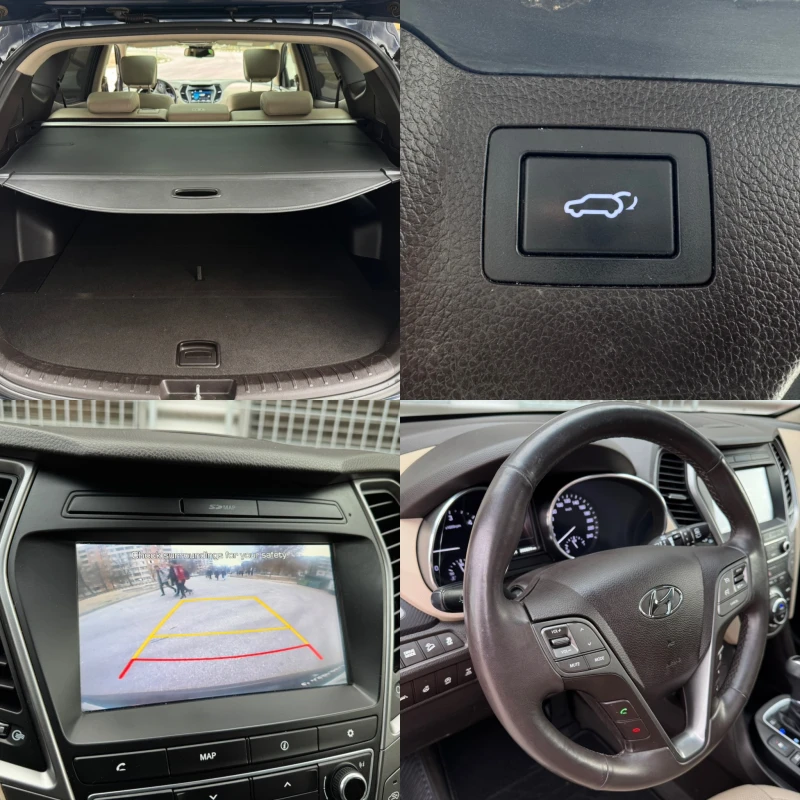 Hyundai Santa fe FACE::PREMIUM::4WD::PANO::KEYLESS , снимка 14 - Автомобили и джипове - 48320450