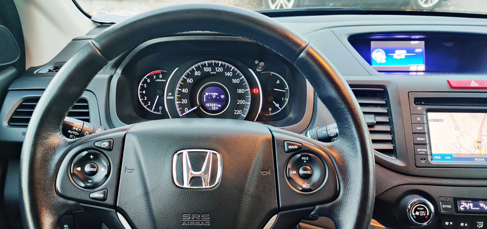 Honda Cr-v 2.0-16V-155kc.VTEC НАВИ-ПОДГРЕВ-БЯЛ ПЕРЛЕН МЕТАЛИК - изображение 5