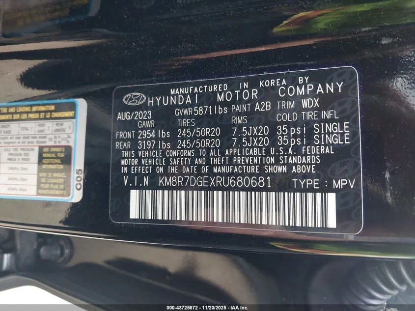 Hyundai Palisade 3.8l Calligraphy, снимка 9 - Автомобили и джипове - 53885901